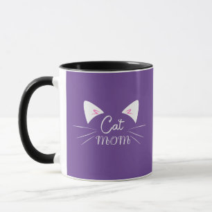Cat Mom Mother Lover Mom Kitty Cute Funny Meow     Mug