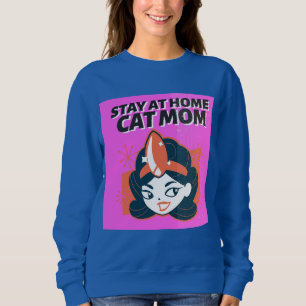 CAT MOM RETRO VINTAGE T-SHIRTS TRENDY TEES