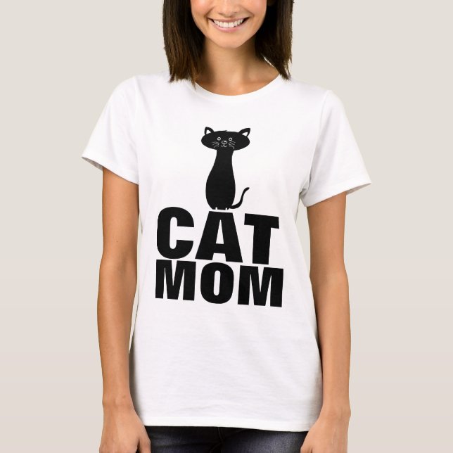 CAT MOM t-shirts (Front)