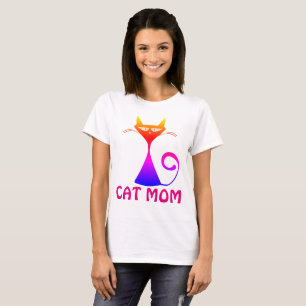 CAT MOM T-shirts