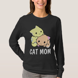 CAT MOM T-SHIRTS TEES