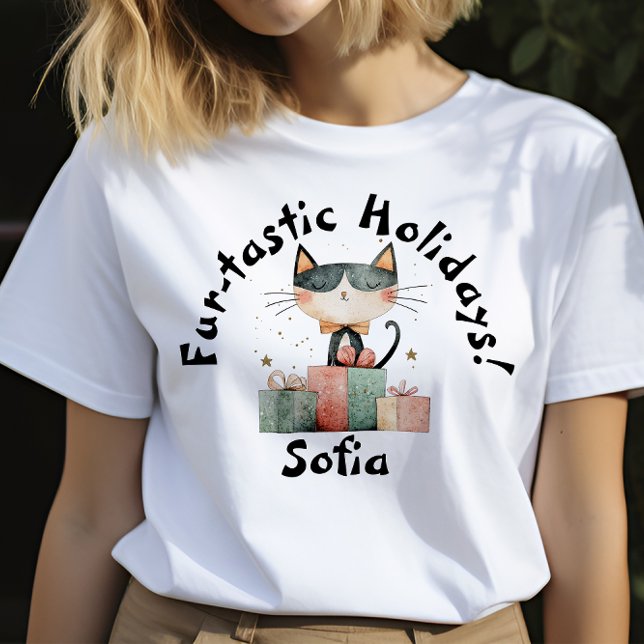 Cat Moms Perfect Christmas Gift name T-Shirt (Creator Uploaded)