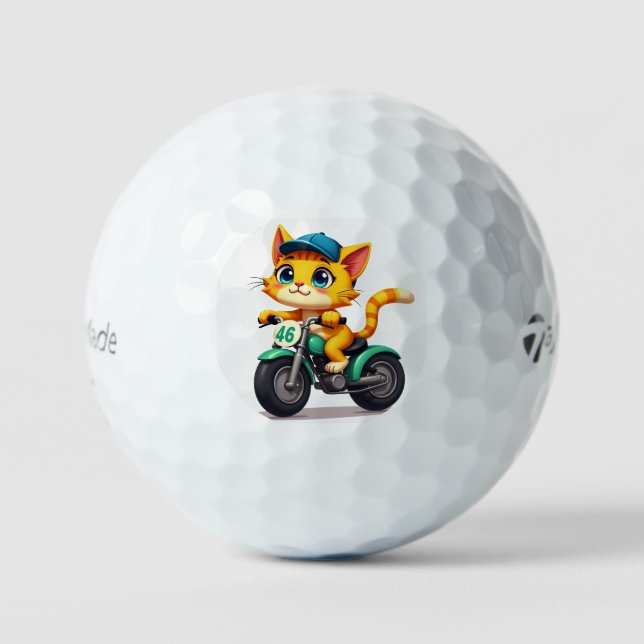 Cat momy  golf balls (Front)