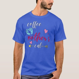 Cat Mother Coffee lover 145 T-Shirt