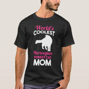 Cat Mother Norwegian Forest Mum T-Shirt