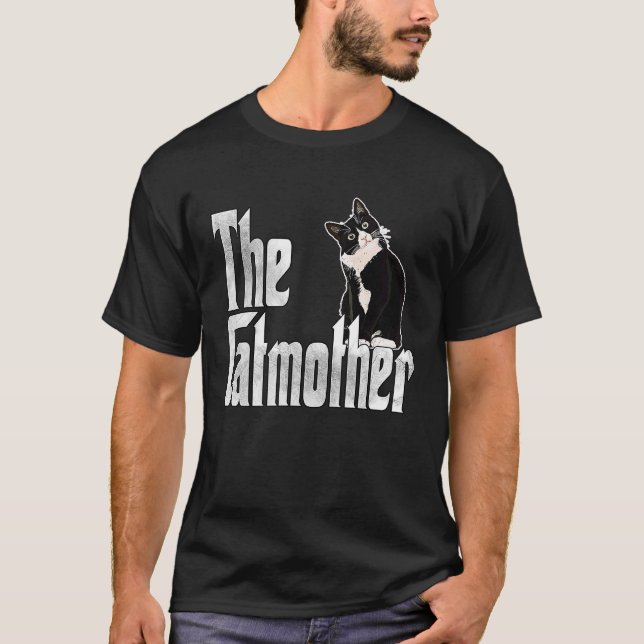 Cat Mother The Catmother Crazy Cat Mum Mama T-Shirt (Front)