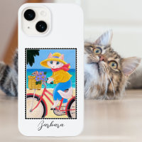 Cat Mouse Best Friends Bicycle Custom Name