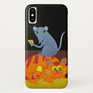Cat & Mouse iPhone X Case