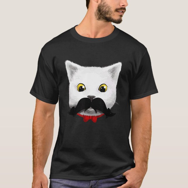 Cat Mouse Cute Cat Parody T-Shirt (Front)