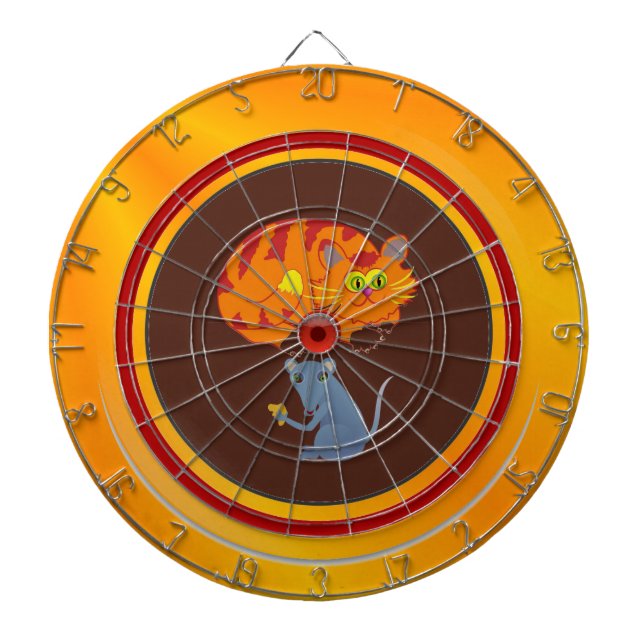 Cat & Mouse Dartboard (Front)