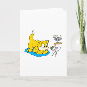 Cat & Mouse Holiday Card