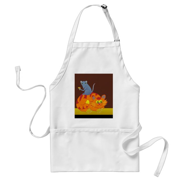 Cat & Mouse Standard Apron (Front)