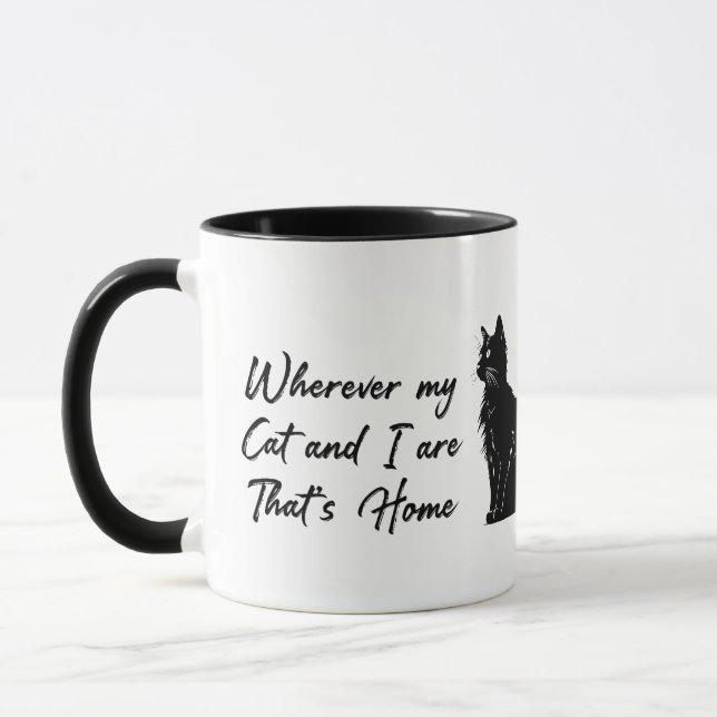 Cat Mug (Left)