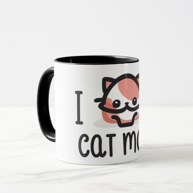 cat mug (Front Left)