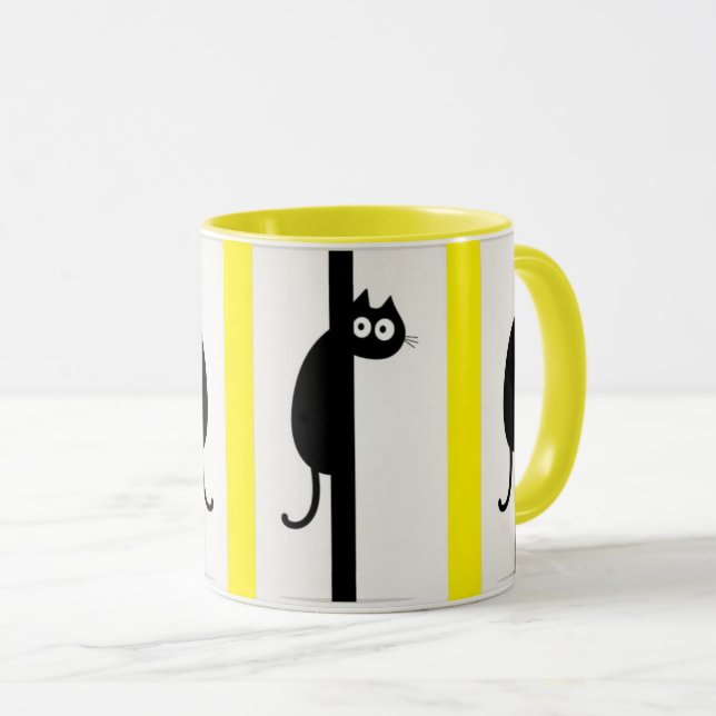cat mug (Front Right)