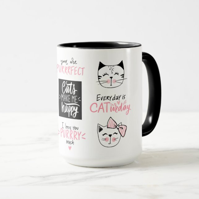 Cat Mug (Front Right)