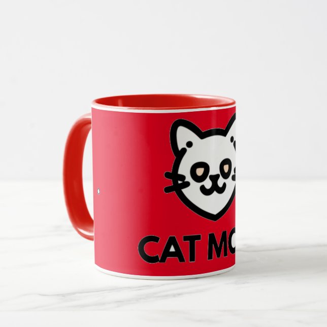 cat mug (Front Left)