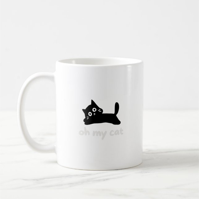 cat mug (Left)