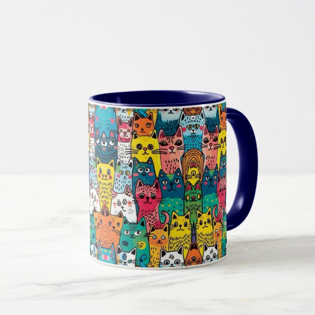 cat mug (Front Right)