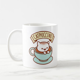 Cat Mug - "CATPUCCINO"