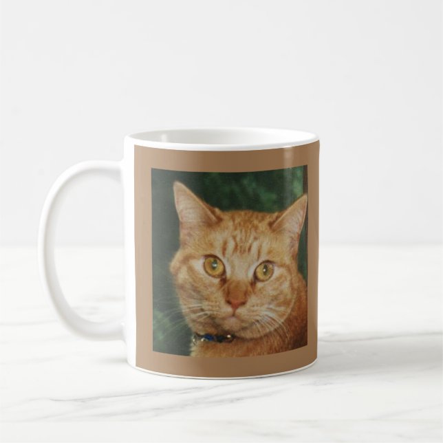 Cat Mug Eat Purr Love (Left)