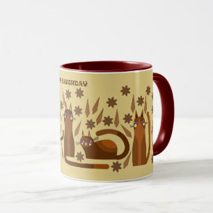 CAT MUG FOR BIRTHDAY
