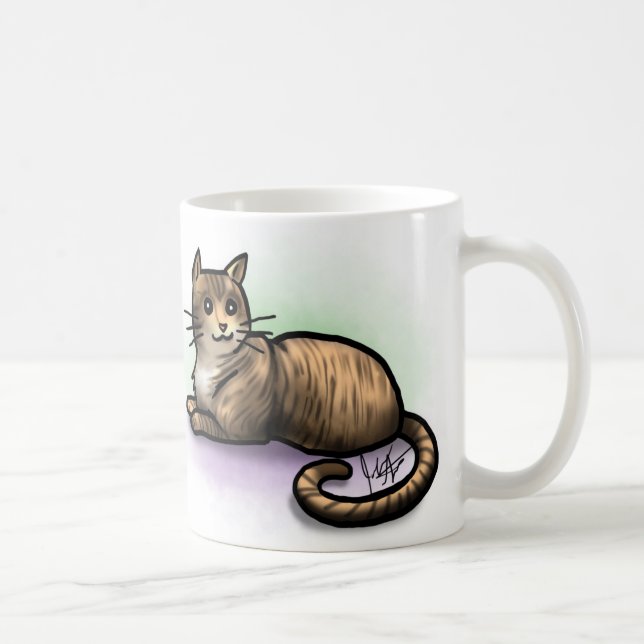 Cat Mug - Tabby (Right)
