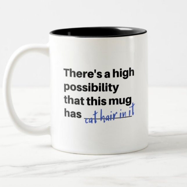 Cat Mug with Funny Saying  (Creator Uploaded)