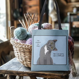 Cat Mum Adoption Mother's Day Tote Bag