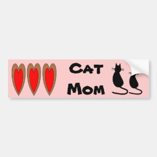 Cat Mum Bumper Sticker