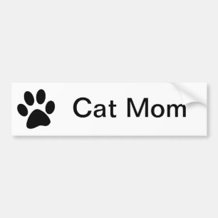Cat Mum Bumper Sticker