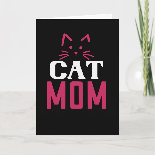 Cat Mum Card (Front)