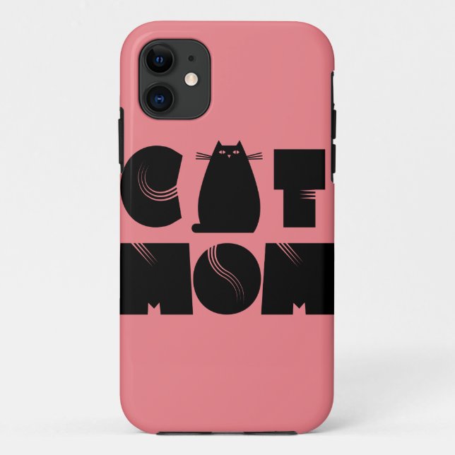 Cat Mum Case-Mate iPhone Case (Back)