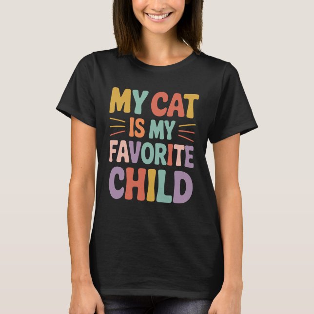 Cat Mum Cat Dad T-Shirt (Front)