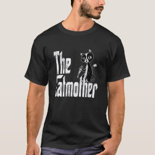 Cat Mum Catmother Crazy Knife Cat Mother Kitty Mum T-Shirt
