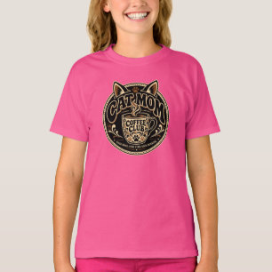Cat Mum Coffee Club T-Shirt