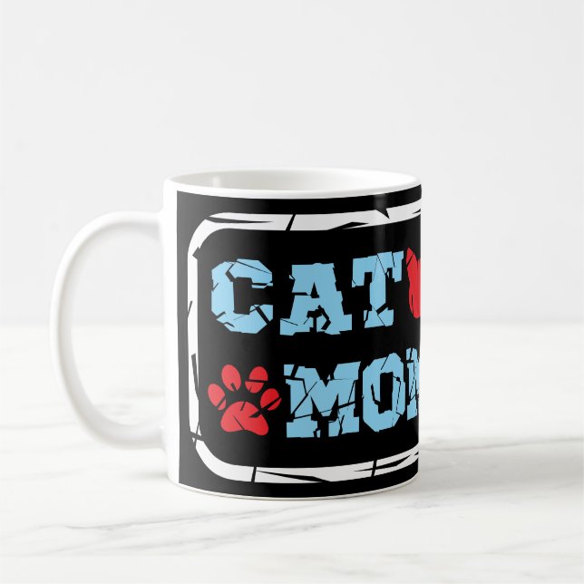 Cat Mum Coffee Mug (Left)