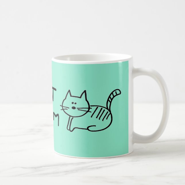 Cat Mum Coffee Mug (Right)