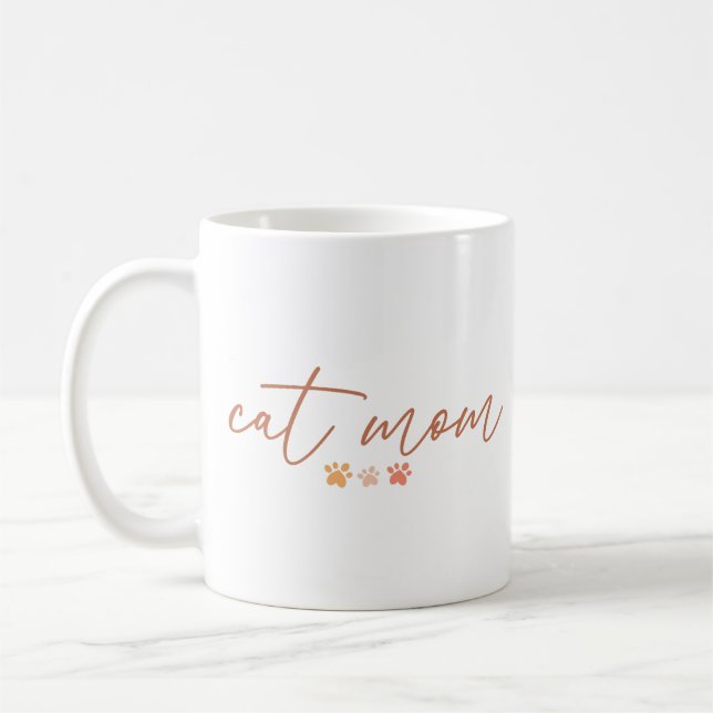 Cat Mum Coffee Mug (Left)