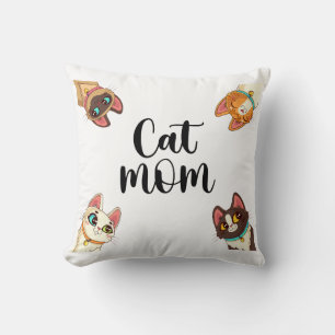 Cat Mum Cushion