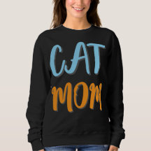 Cat Mum -Cute Feline with Optional Personalisation