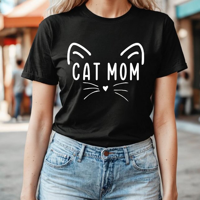 Cat Mum | Cute Fun Cat Lover Mum T-Shirt (Creator Uploaded)