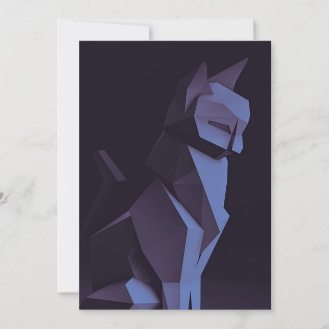 Cat mum dad | Cute Cat graphic Holiday Card (Front)