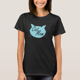 Cat Mum Funny Cute Feline Kitten Cat Lovers Pet Ow T-Shirt