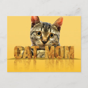 Cat mum gift cat mum shirt best cat mum ever postcard
