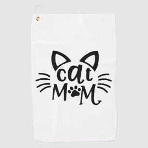Cat Mum            Golf Towel