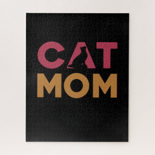 Cat Mum Jigsaw Puzzle