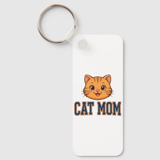 Cat Mum Keychain (Front)