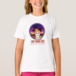 Cat Mum Life funny T-Shirt