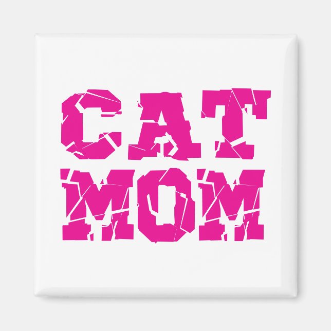 Cat Mum Magnet (Front)